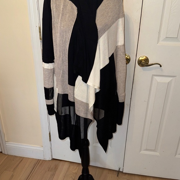 Colorblock Open Front Cardigan - Picture 2 of 16